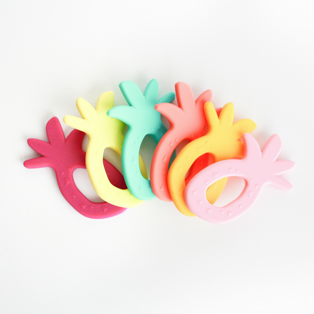 Pineapple sales teething toy